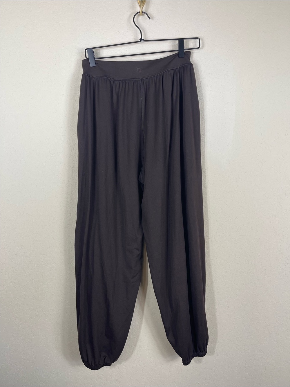 Aerie Offline Go With The Flow Baggy Jogger Pants Brown Size Medium - Picture 6 of 7